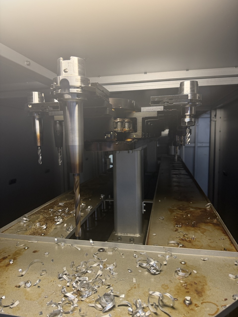Parpas XS63 5-Axis Gantry Mill, 2011 - TSC, Renishaw Probe, Dual Chip Conveyors, 120 ATC - Image 75