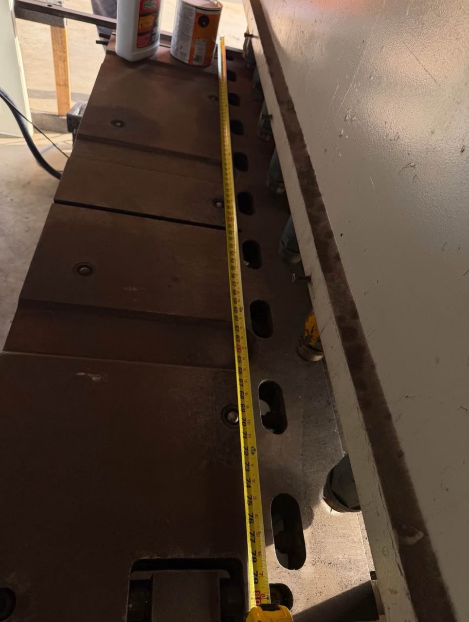 3/8" x 6' Allsteel Model 3/8-6 Mechanical Shear - Image 4