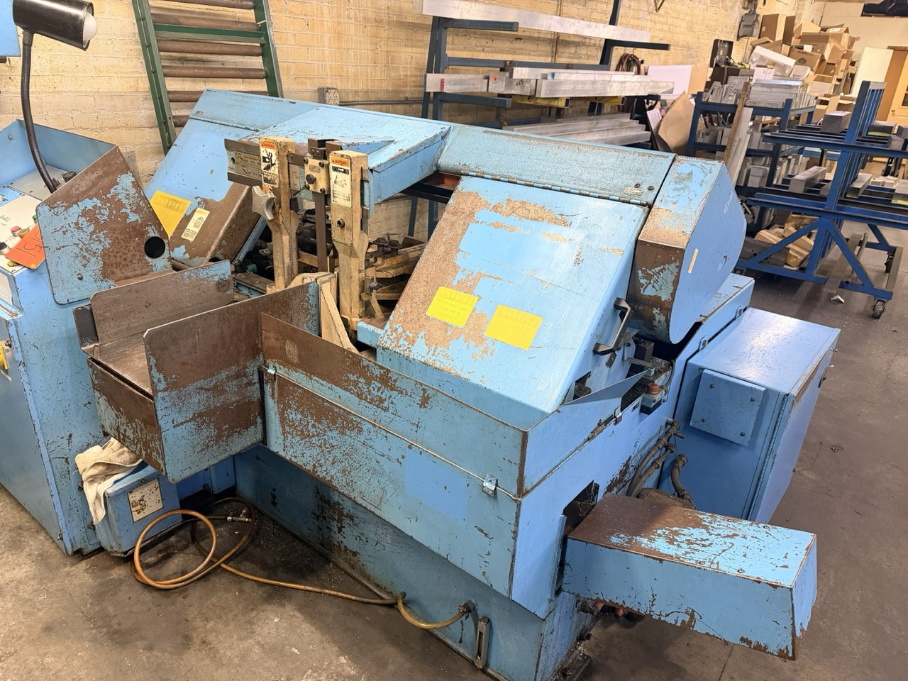 DoAll 13" x 13" Model C-3300NC Automatic Horizontal Bandsaw, 1998 - NC Control, Programmable Job Memory, Auto Shuttle Indexing Bar Feed - Image 6