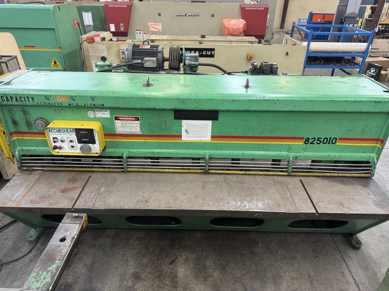 1/4" x 10' 625010 Accurshear CNC Shear, 1984 - Image 8