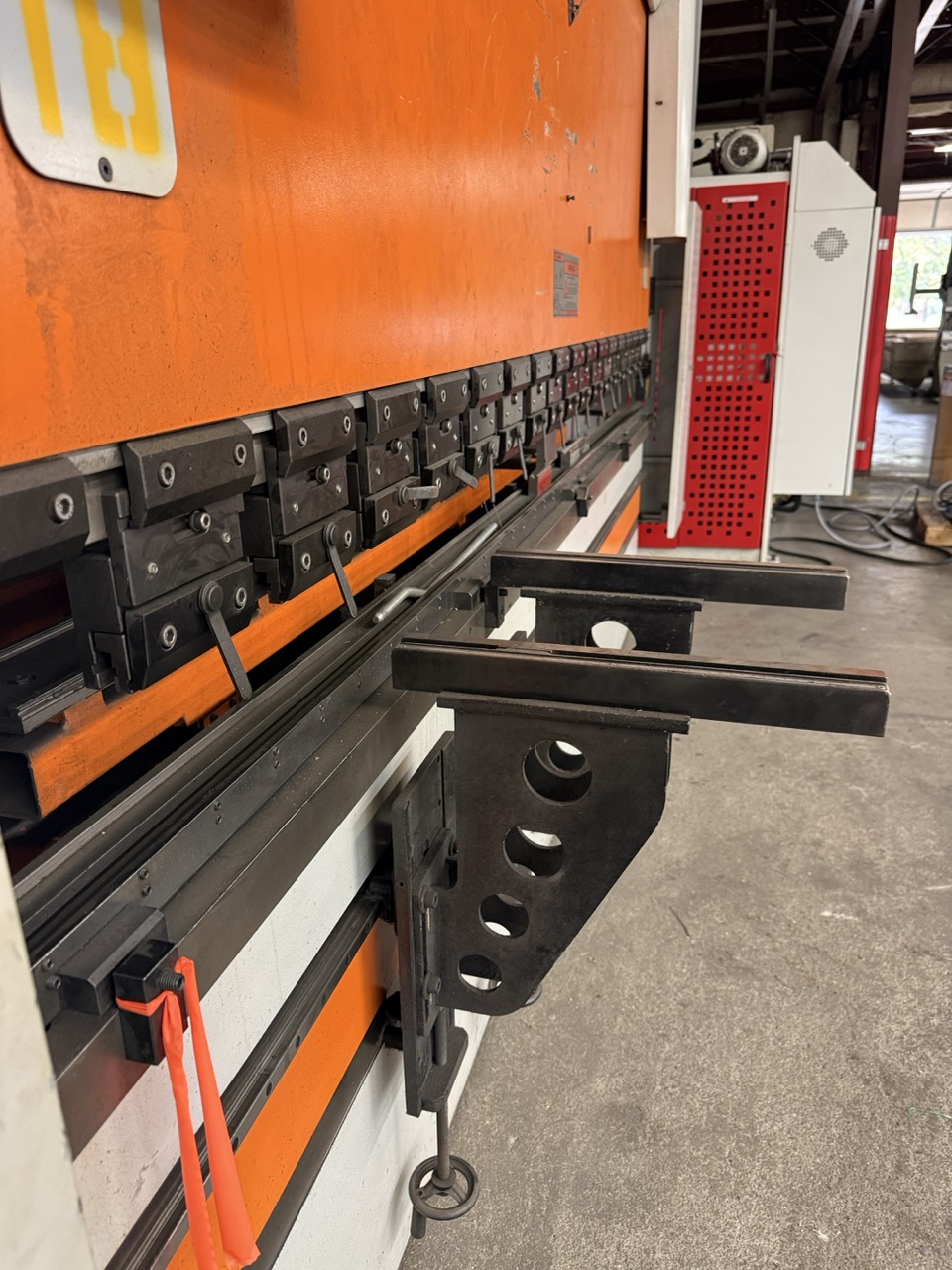 242 Ton x 12' Ermak Power Bend Falcon Press Brake, -2014, CNC Backguage - Image 3