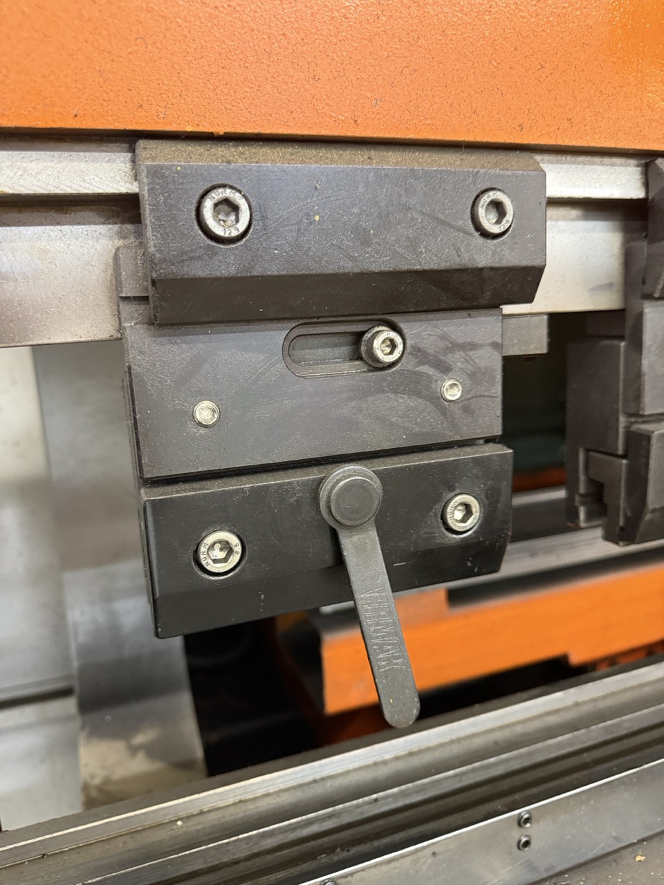 242 Ton x 12' Ermak Power Bend Falcon Press Brake, -2014, CNC Backguage - Image 4