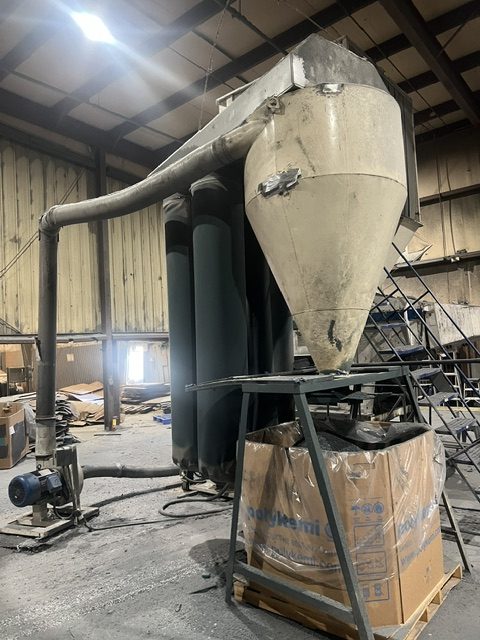Vecoplan VAZ 1300-M-XL 100 HP Stacked Plastics Shredder, 2017 - with WO-1442 75 HP Granulator - Image 5