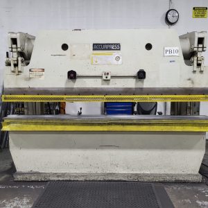Accurpress 130 Ton X 10' Press Brake, 1985