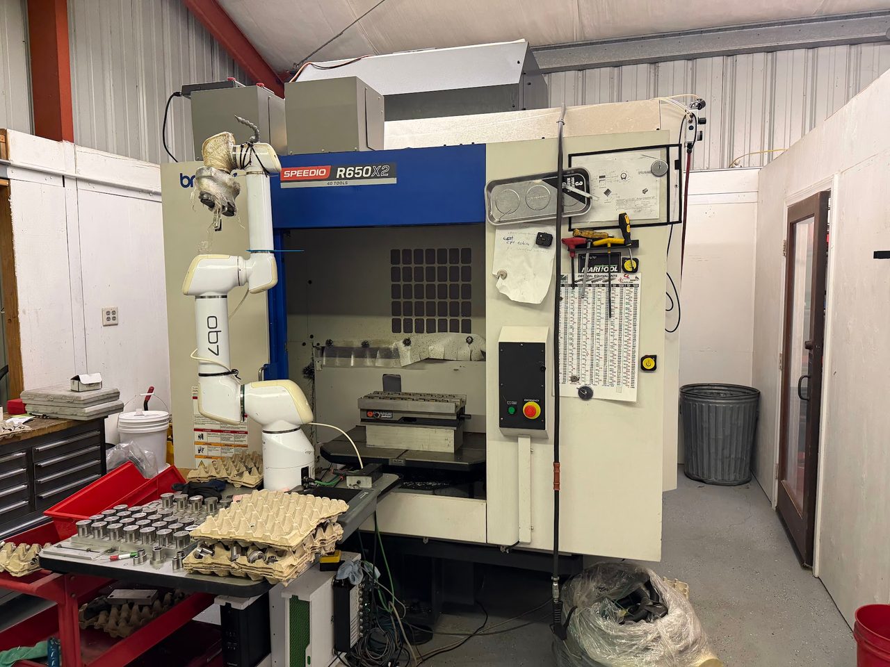 Brother Speedio R650X2 VMC, 2020 - Rotary Table, High Pressure Coolant