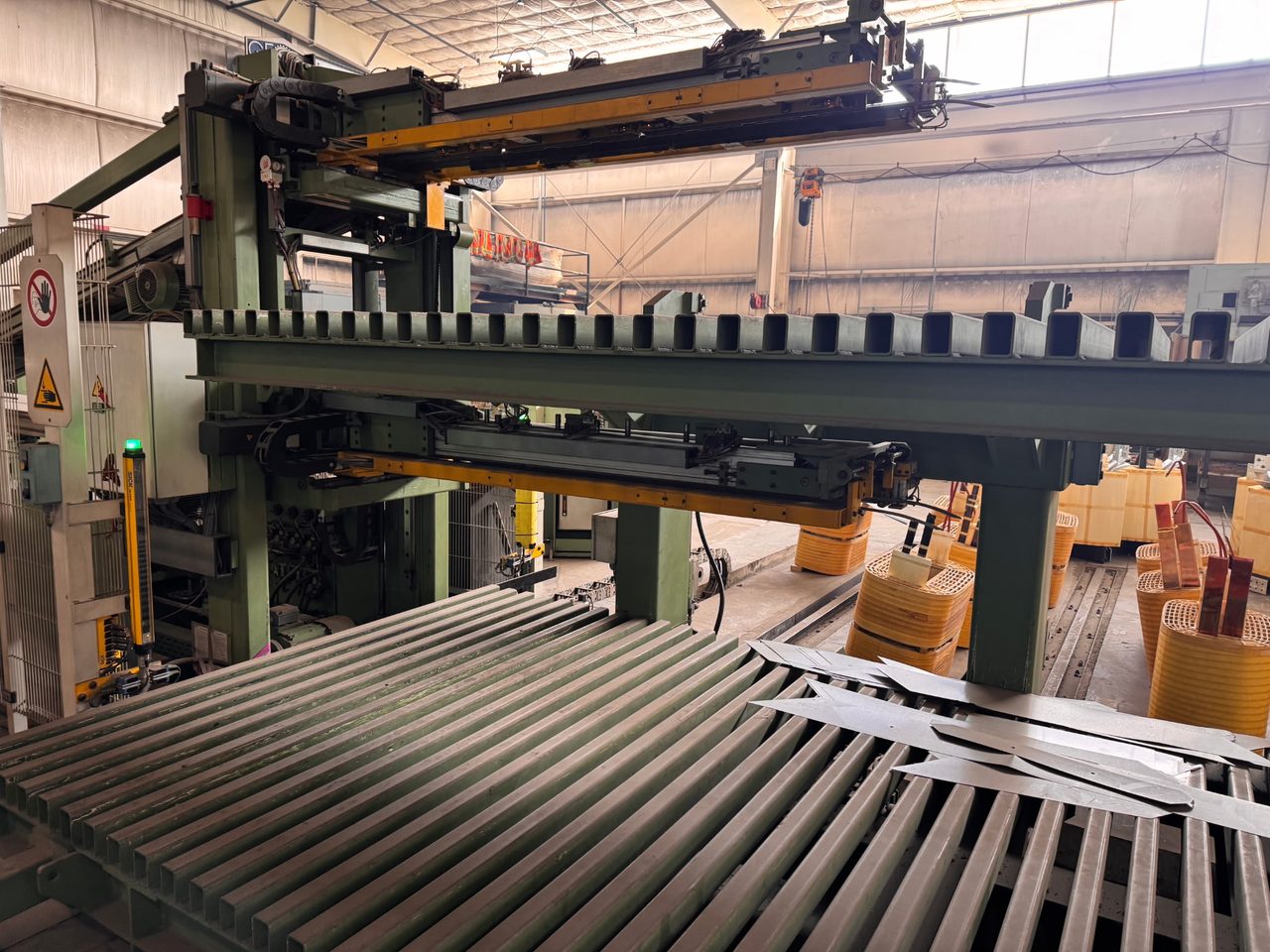 Georg TBA400-Series Step-Lap Cutting Line, 2010