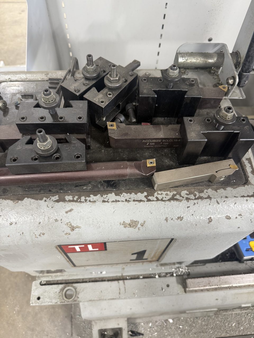 Haas TL-1 CNC Lathe, 2005 - Tailstock