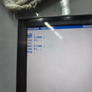 Haas VF-7B/40 VMC CNC, 2004 - 2-Speed Gear Box, Programmable Coolant