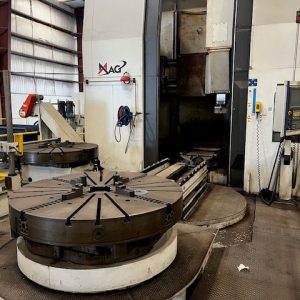 Mag VTC-1600 Vertical Turning Center, 2005 - Fanuc, Live Milling, 63" Table, 78" Swing, Pallet Changer