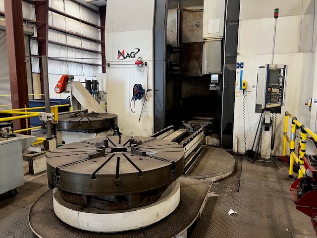 Mag VTC-1600 Vertical Turning Center, 2005 - Fanuc, Live Milling, 63" Table, 78" Swing, Pallet Changer