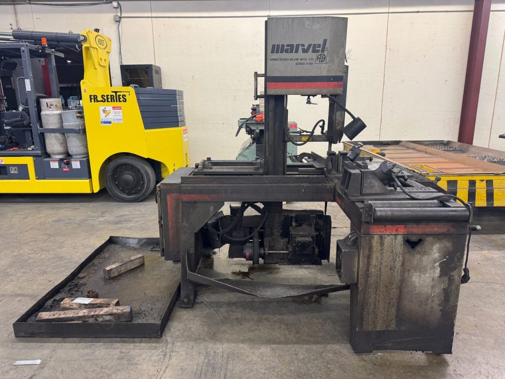 Marvel Series V-10A2 10" X 10" Automatic Vertical Band Saw