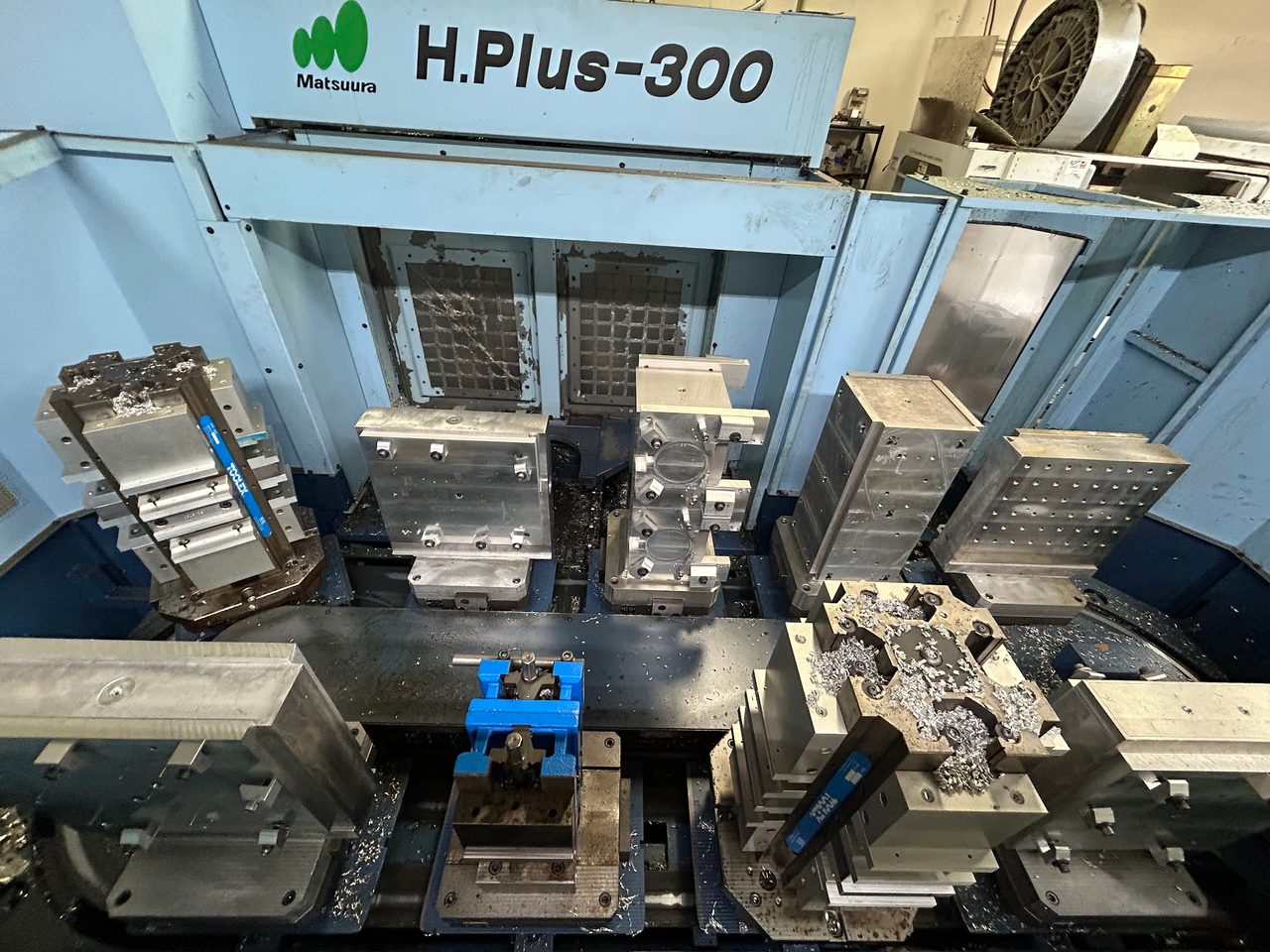 Matsuura H.Plus 300 PC11 HMC, 2006 – 11 Pallet Changer, 150 ATC, 15K Spindle