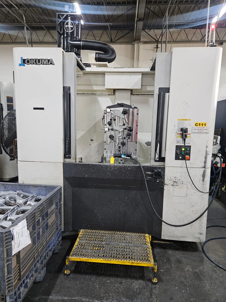 Okuma MB-5000H II HMC, 2022 - TSC, Tool Probe, 64 ATC