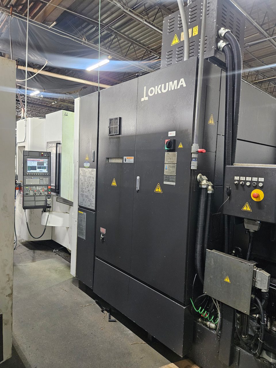 Okuma MB-5000H II HMC, 2022 - TSC, Tool Probe, 64 ATC