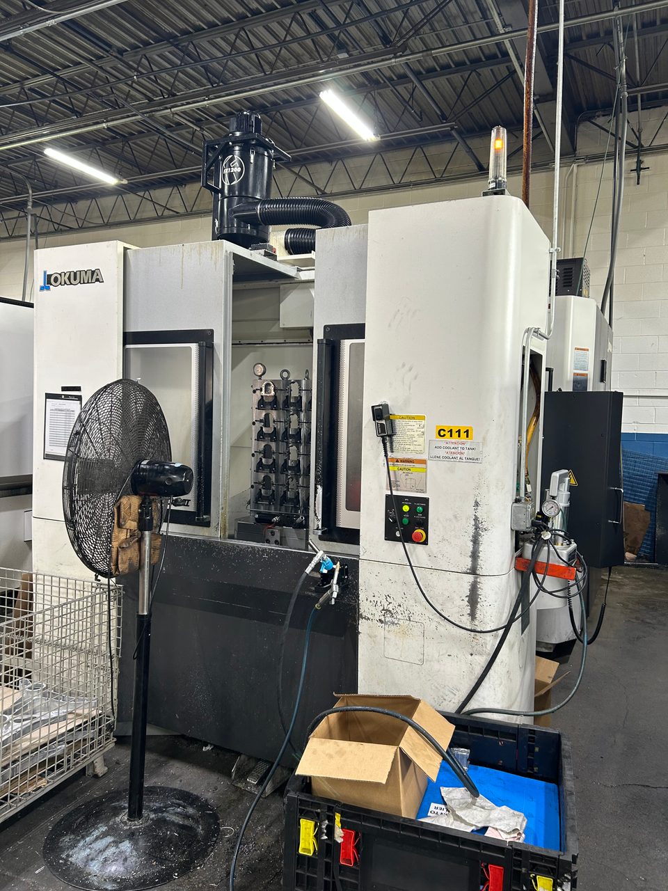 Okuma MB-5000H II HMC, 2022 - TSC, Tool Probe, 64 ATC