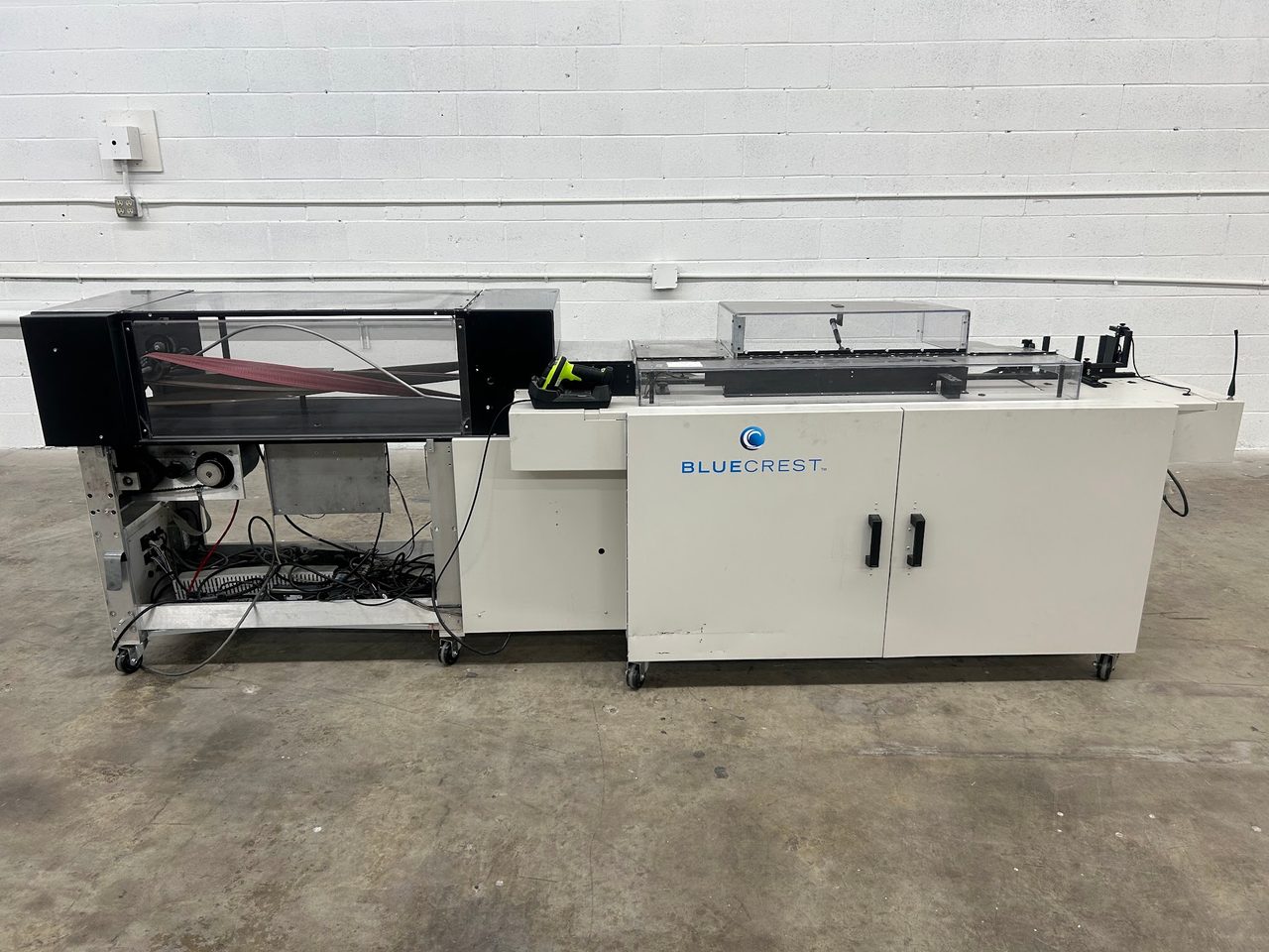 Pitney Bowes FlowMaster, 2018 - Automatic Mail Inserter System w/ MCS Falcon Inkjet Printer