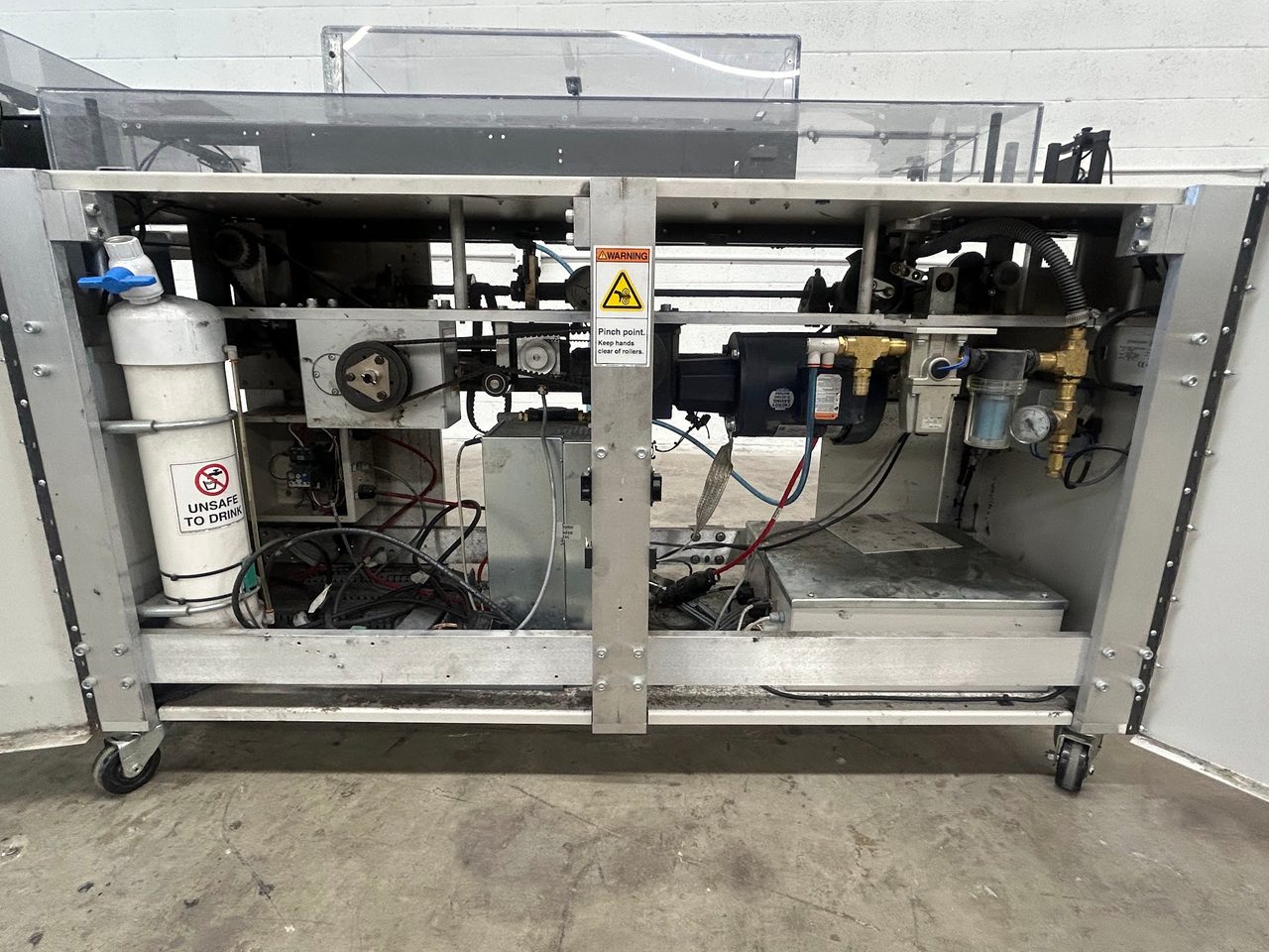 Pitney Bowes FlowMaster, 2018 - Automatic Mail Inserter System w/ MCS Falcon Inkjet Printer