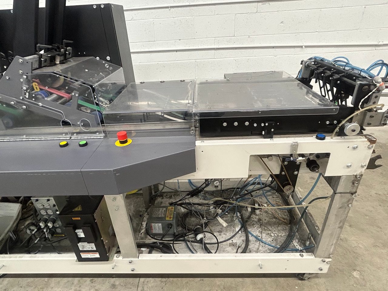 Pitney Bowes FlowMaster, 2018 - Automatic Mail Inserter System w/ MCS Falcon Inkjet Printer