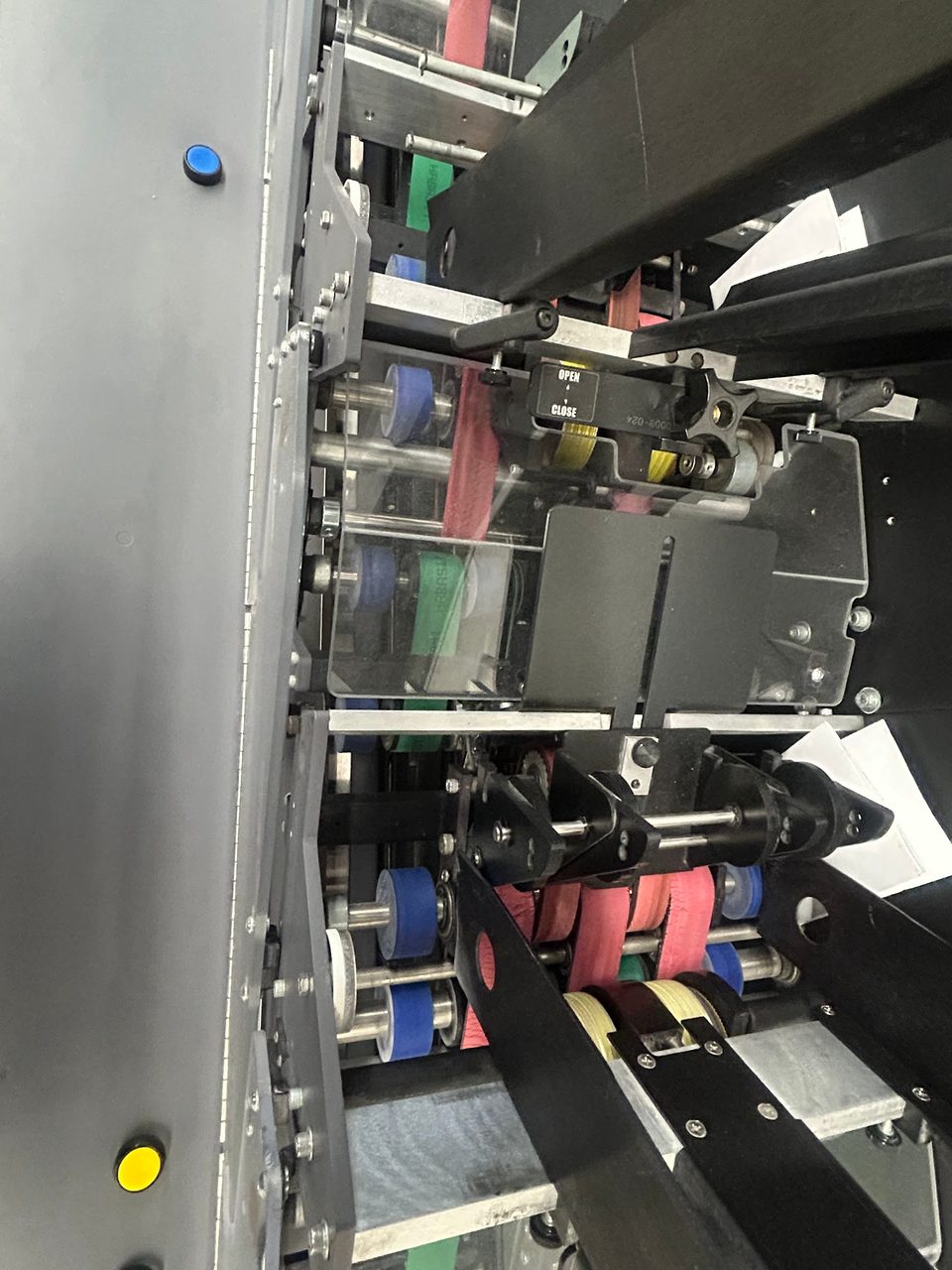 Pitney Bowes FlowMaster, 2018 - Automatic Mail Inserter System w/ MCS Falcon Inkjet Printer
