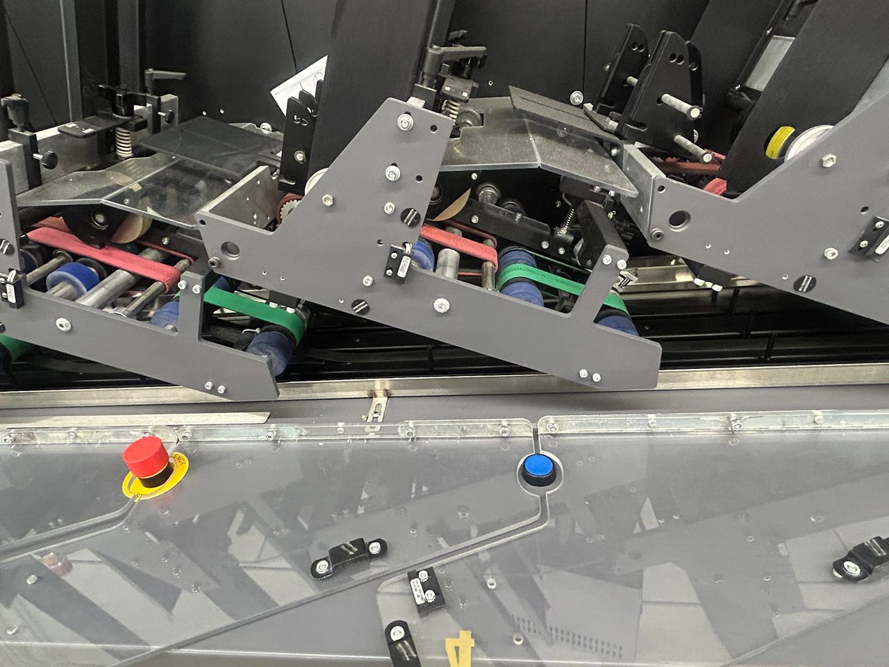Pitney Bowes FlowMaster, 2018 - Automatic Mail Inserter System w/ MCS Falcon Inkjet Printer