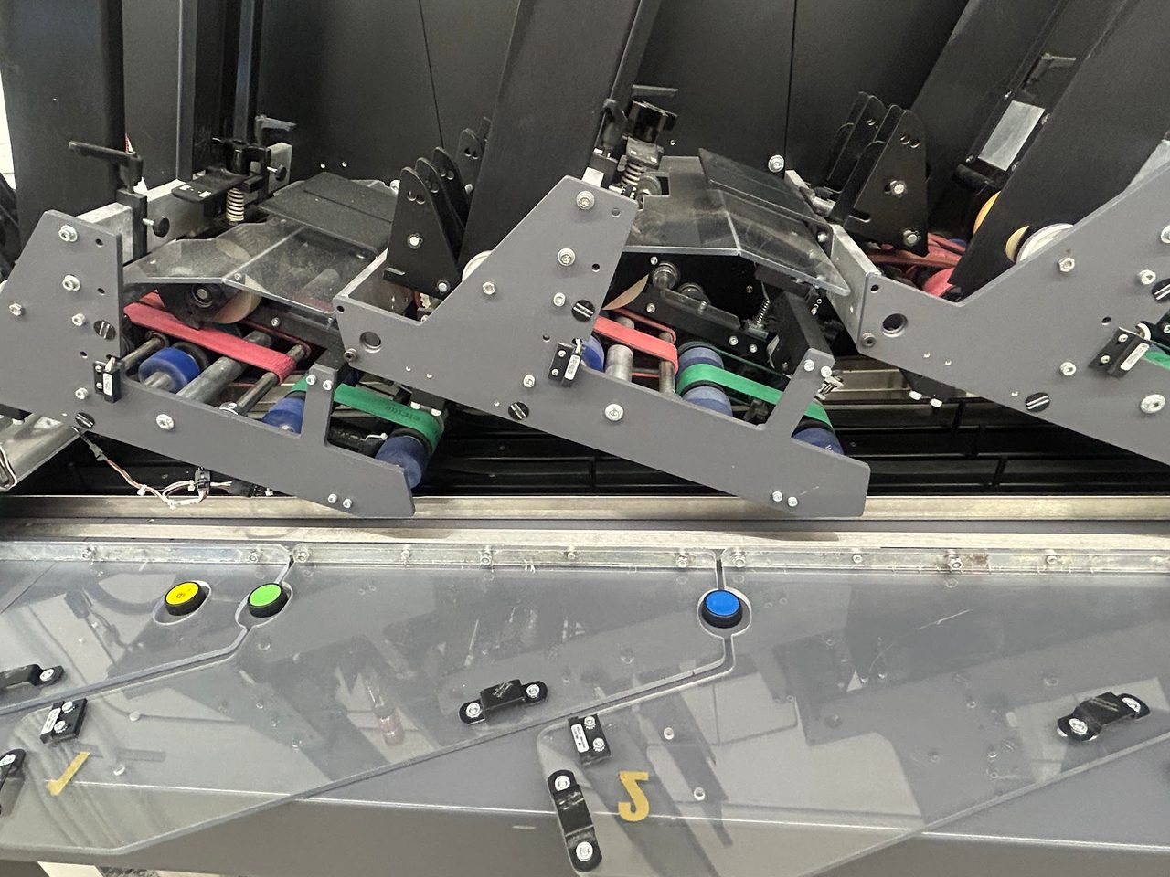 Pitney Bowes FlowMaster, 2018 - Automatic Mail Inserter System w/ MCS Falcon Inkjet Printer