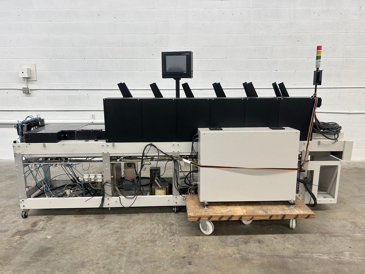 Pitney Bowes FlowMaster, 2018 - Automatic Mail Inserter System w/ MCS Falcon Inkjet Printer
