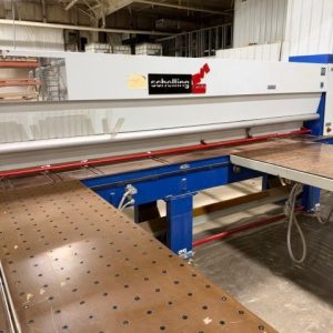 Schelling FM-H 430/410 Automatic Panel Saw, 2001 - Rear Lift Table