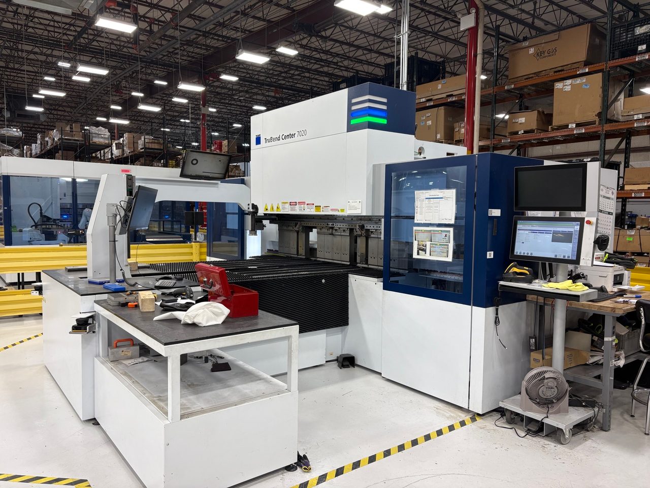 Trumpf TruBend Center 7020 CNC Bending Center, 2023 - Crowning, 5 Axis Backgauge